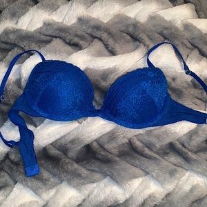 Blue lace gilly hicks bra